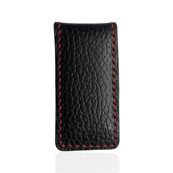 Leather Money  Clip, Strong Magnet, Accessory for Men - Picture 3 of 5